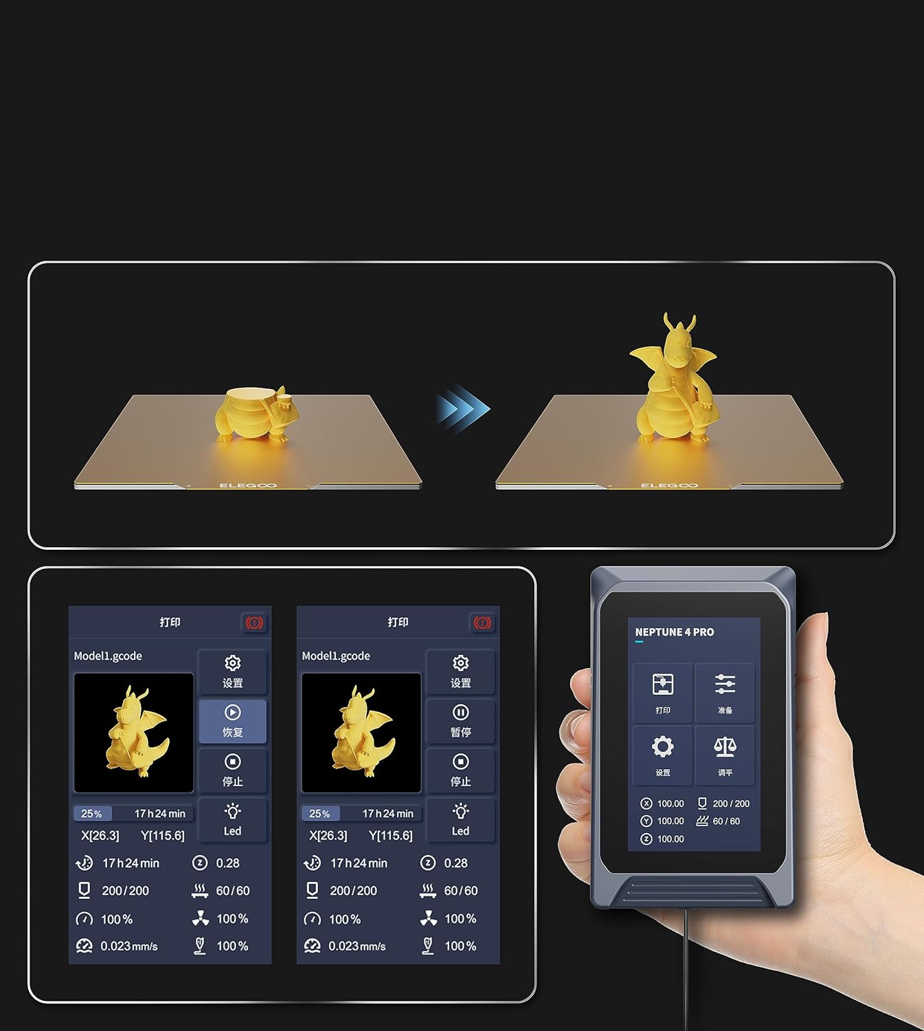 Elegoo Neptune 4 Pro Features