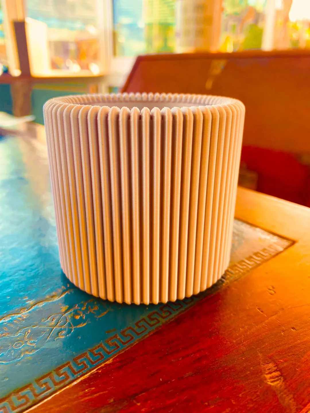 Ribbed Pencil Holder
